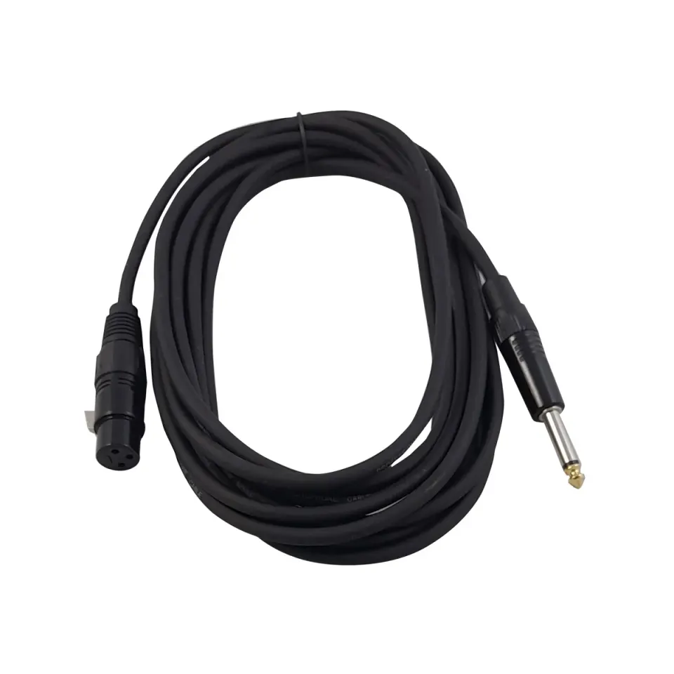 TPC-004A ΚΑΛΩΔΙΟ ΚΑΡΦΙ 6,3mm – XLR 5m