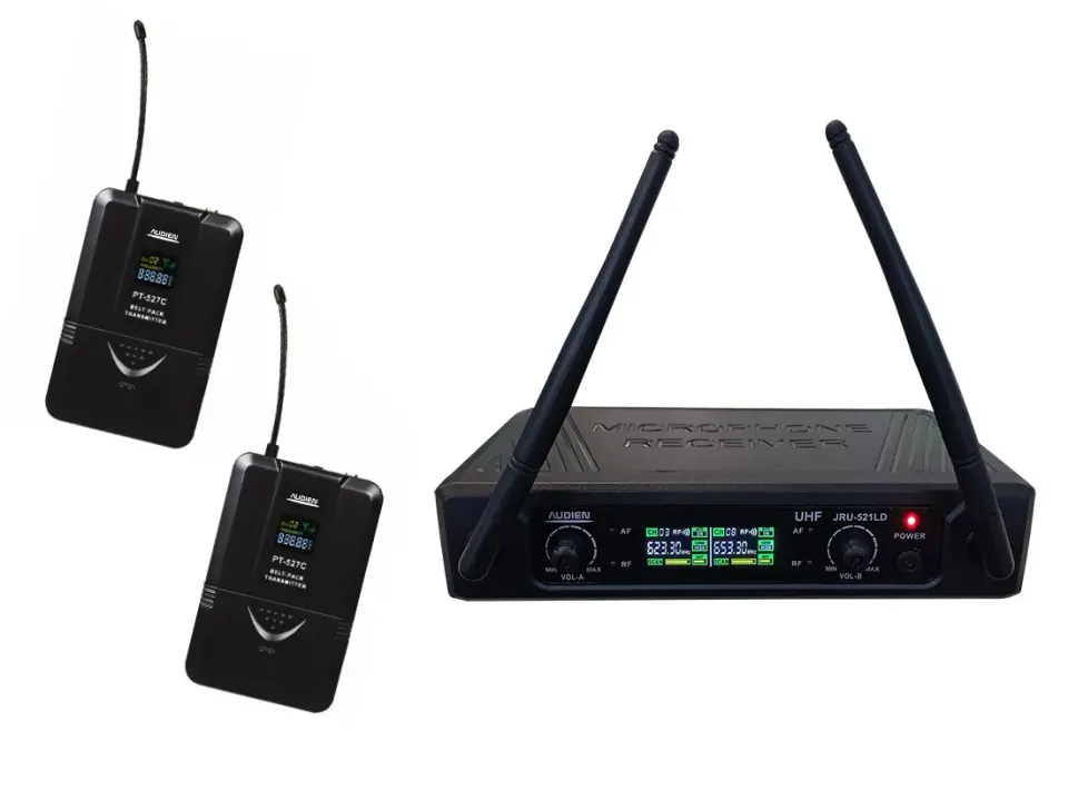 JRU-521LD-D ΑΣΥΡΜΑΤΟ ΜΙΚΡΟΦΩΝΟ ΔΙΠΛΟ ΠΕΤΟΥ UHF