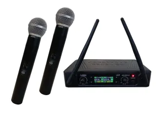 JRU-521LD-B ΑΣΥΡΜΑΤΟ ΜΙΚΡΟΦΩΝΟ ΔΙΠΛΟ ΧΕΙΡΟΣ UHF