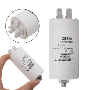 CBB60-4 Πυκνωτής AC μονίμου λειτουργίας FASTON 4μf/450VAC