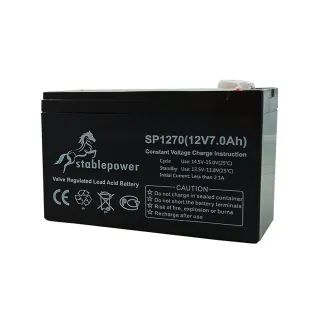 SP1270 Μπαταρία μολύβδου 12V 7Ah