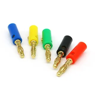 XS-P012/BLUE Επίχρυση μπλε μπανάνα 4mm