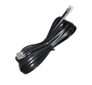 SM134-black-5m Τηλεφωνικό καλώδιο 5μ