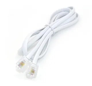SM134-white-3m Τηλεφωνικό καλώδιο 3μ
