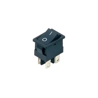 KCD1-201/104B Διακόπτης rocker ON-OFF 4P