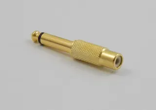 TA100-1 ADAPTOR RCA ΘΗΛΥΚΟ – ΚΑΡΦΙ 6,3mm