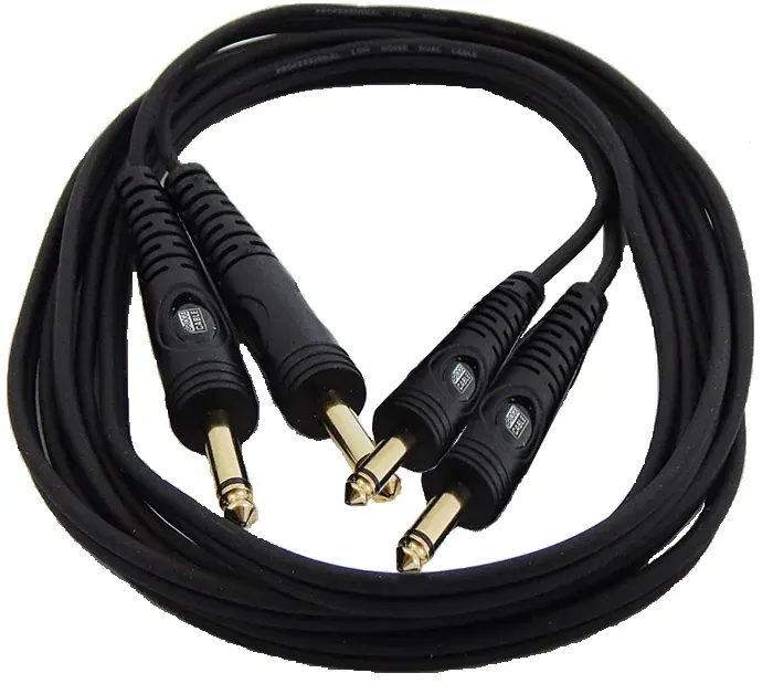 TPC-016A ΚΑΛΩΔΙΟ 2 ΚΑΡΦΙΑ ΑΡΣENIKA 6,3mm -2 ΚΑΡΦΙΑ ΑΡΣENIKA 6,3mm 3,0m