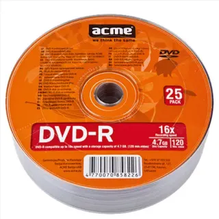 ACME-DVDR25 DVD-R 25αδα