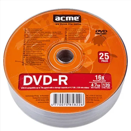 ACME-DVDR25 DVD-R 25αδα