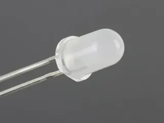 RL50-PR533 5mm white diffused ΥΨΗΛΗΣ ΦΩΤΕΙΝΟΤΗΤΑΣ ΚΟΚΚΙΝΟ