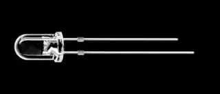 RL50RC4-UA Led 5mm κόκκινο χρώμα υψηλής φωτεινότητας 45 μοιρών