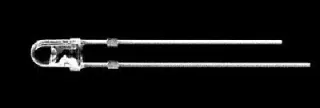 RL30-WH744W Led 3mm λευκό χρώμα υψηλής φωτεινότητας