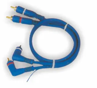 30051 Καλώδιο 2RCA-2RCA με remote 5,5m