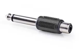 10-2023G Adaptor καρφί 6,3mm σε RCA