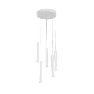ΚΡΕΜΑΣΤΟ ΦΩΤΙΣΤΙΚΟ LED ACA KY011NC255WH RAPENZO ΑΜΜΩΔΕΣ ΛΕΥΚΟ ΑΛΟΥΜΙΝΙΟ 30W 2800K-3200K-4000K 1200LM IP20 Φ30ΜΜXH 300ΜΜX5PCS