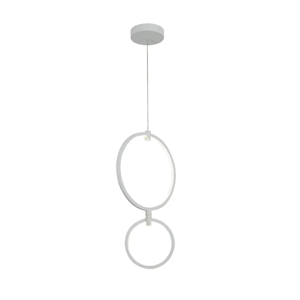 ΚΡΕΜΑΣΤΟ ΦΩΤΙΣΤΙΚΟ LED ACA KY011ECWH TWIN ΑΜΜΩΔΕΣ ΛΕΥΚΟ ΑΛΟΥΜΙΝΙΟ + ΣΙΛΙΚΟΝΗ 30W 2800K-3200K-4000K 1200LM IP20 250+400MM