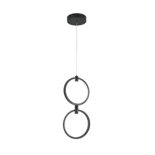 ΚΡΕΜΑΣΤΟ ΦΩΤΙΣΤΙΚΟ LED ACA KY011EC29QBK LILO ΑΜΜΩΔΕΣ ΜΑΥΡΟ ΑΛΟΥΜΙΝΙΟ + ΣΙΛΙΚΟΝΗ 26W 2800K-3200K-4000K 1050LM IP20 250MMX2