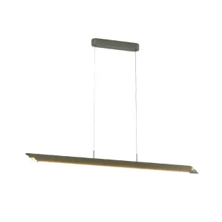 ΚΡΕΜΑΣΤΟ ΦΩΤΙΣΤΙΚΟ LED ACA KY011EC92 RUNO ΜΑΤ ΑΣΗΜΙ ΑΛΟΥΜΙΝΙΟ + ΣΙΛΙΚΟΝΗ 20W 2800K-3200K-4000K 900LM IP20 L1200XW60MM