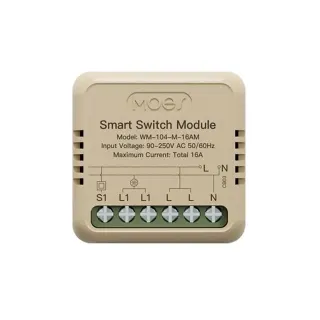 WIFI ΜΙΝΙ ΔΙΑΚΟΠΤΗΣ ΜΟΝΑΔΑΣ 1g 16A+ΜΕΤΡΗΤΗΣ ΕΝΕΡΓΕΙΑΣ N+L ΡΑΓΑΣ
