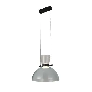 ΚΡΕΜΑΣΤΟ ΦΩΤΙΣΤΙΚΟ ACA HM250454 ΜΑΥΡΟ ΔΙΑΦΑΝΕΣ LED 10W 3000K IP20 D40XH120CM