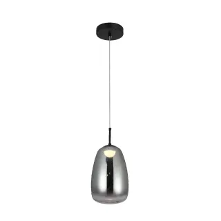 ΚΡΕΜΑΣΤΟ ΦΩΤΙΣΤΙΚΟ ACA HM2357B ΜΑΥΡΟ ΚΕΧΡΙΜΠΑΡΙ LED 5W 3000K IP20 D19XH120CM
