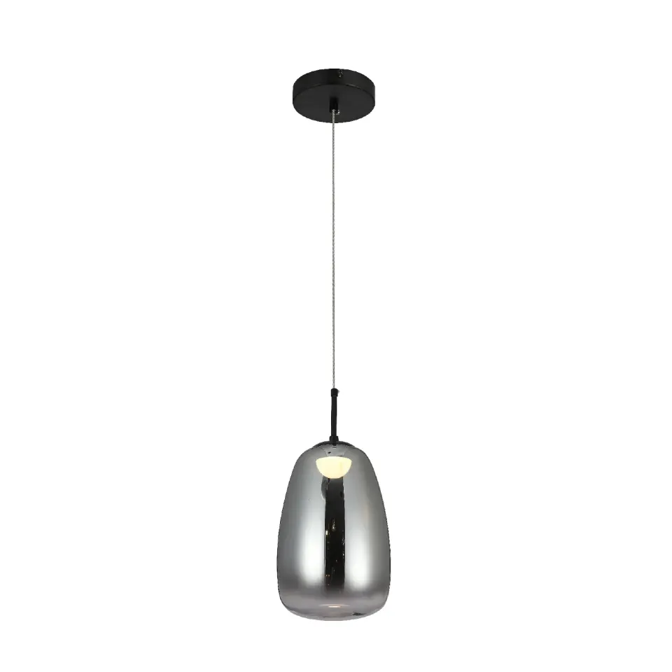 ΚΡΕΜΑΣΤΟ ΦΩΤΙΣΤΙΚΟ ACA HM2357B ΜΑΥΡΟ ΚΕΧΡΙΜΠΑΡΙ LED 5W 3000K IP20 D19XH120CM