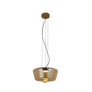 ΚΡΕΜΑΣΤΟ ΦΩΤΙΣΤΙΚΟ ACA HM2460AM ΜΑΥΡΟ ΚΕΧΡΙΜΠΑΡΙ LED 12W 3000K IP20 D42XH120CM