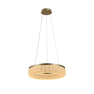 ΚΡΕΜΑΣΤΟ ΦΩΤΙΣΤΙΚΟ ACA HM251484G ΧΡΥΣΟ LED 36W 2700K-3000K-4000K IP20 D40XH120CM