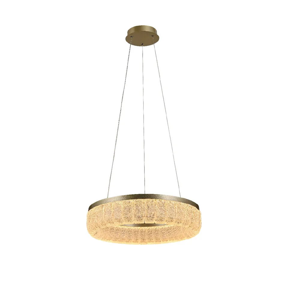ΚΡΕΜΑΣΤΟ ΦΩΤΙΣΤΙΚΟ ACA HM251484G ΧΡΥΣΟ LED 36W 2700K-3000K-4000K IP20 D40XH120CM
