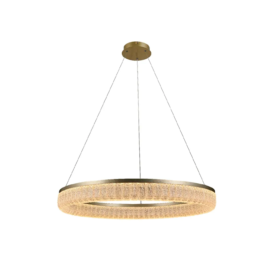 ΚΡΕΜΑΣΤΟ ΦΩΤΙΣΤΙΚΟ ACA HM251488G ΧΡΥΣΟ LED 60W 2700K-3000K-4000K IP20 D80XH120CM