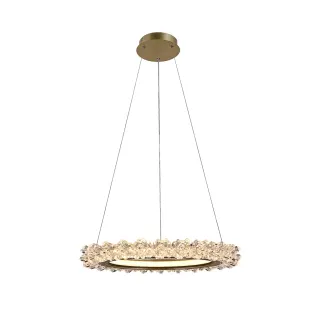 ΚΡΕΜΑΣΤΟ ΦΩΤΙΣΤΙΚΟ ACA HM251784G ΧΡΥΣΟ LED 36W 2700K-3000K-4000K IP20 D40XH120CM