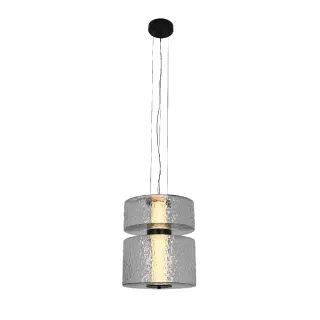 ΚΡΕΜΑΣΤΟ ΦΩΤΙΣΤΙΚΟ ACA HM24153 ΜΑΥΡΟ LED 27W 2700K-3000K-4000K IP20 D36XH120CM