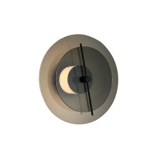 ΦΩΤΙΣΤΙΚΟ ΤΟΙΧΟΥ ACA HM240725 ΜΑΥΡΟ LED 6W 3000K IP20 D25CM