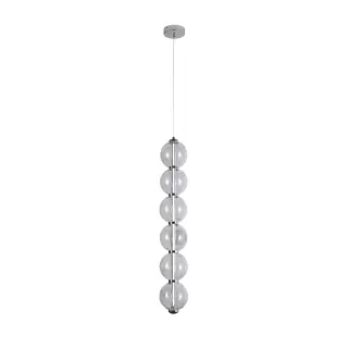 ΚΡΕΜΑΣΤΟ ΦΩΤΙΣΤΙΚΟ ACA HM25039L ΧΡΩΜΙΟ LED 27W 3000K IP20 D15XH180CM