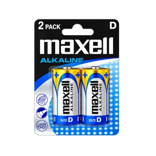 MAXELL-LR20/2 ΑΛΚΑΛΙΚΗ ΜΠΑΤΑΡΙΑ D MAXELL /BLISTER