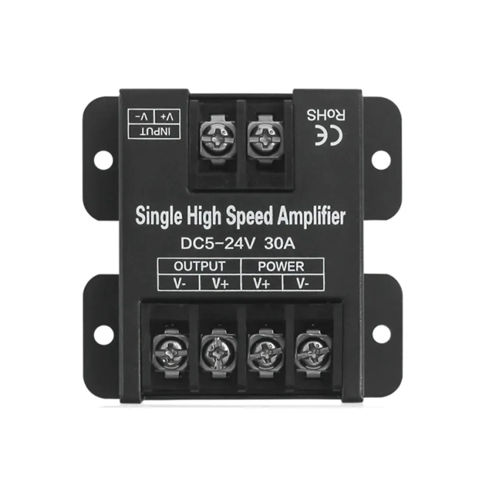 ΕΝΙΣΧΥΤΗΣ ΜΕΤΑΛΛΙΚΟΣ ΜΟΝΟΧΡΩΜΗΣ 360W DC5-24V 30A