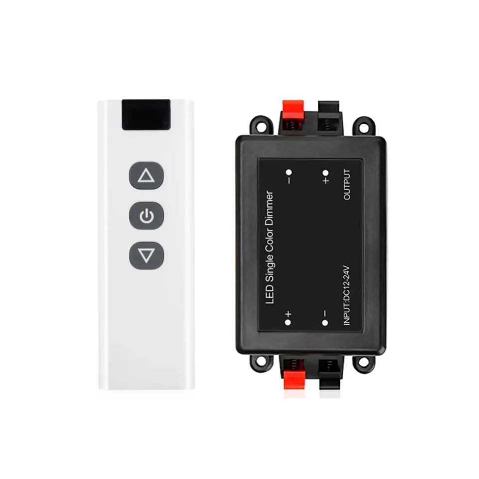 ΣΕΤ ΤHΛΕΚΟΝΤΡΟΛ+ΔΕΚΤΗΣ DIMMER DC5-24V 8A