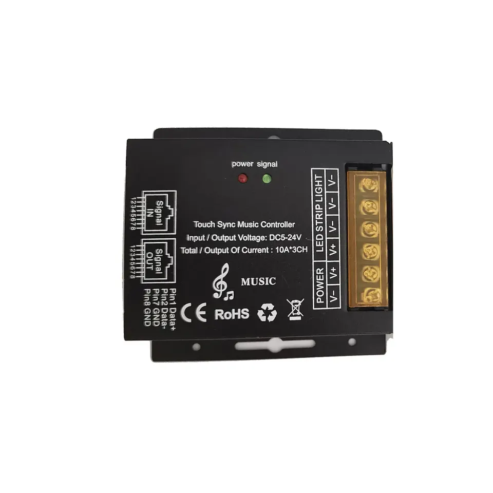 ΔΕΚΤΗΣ DC5-24V 30Α ΜΕ ΜΙΚΡΟΦΩΝΟ