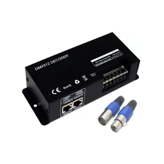 ΔΕΚΤΗΣ DMX512 RGBW 4 ΚΑΝΑΛΙΩΝ DC12-24V 30A